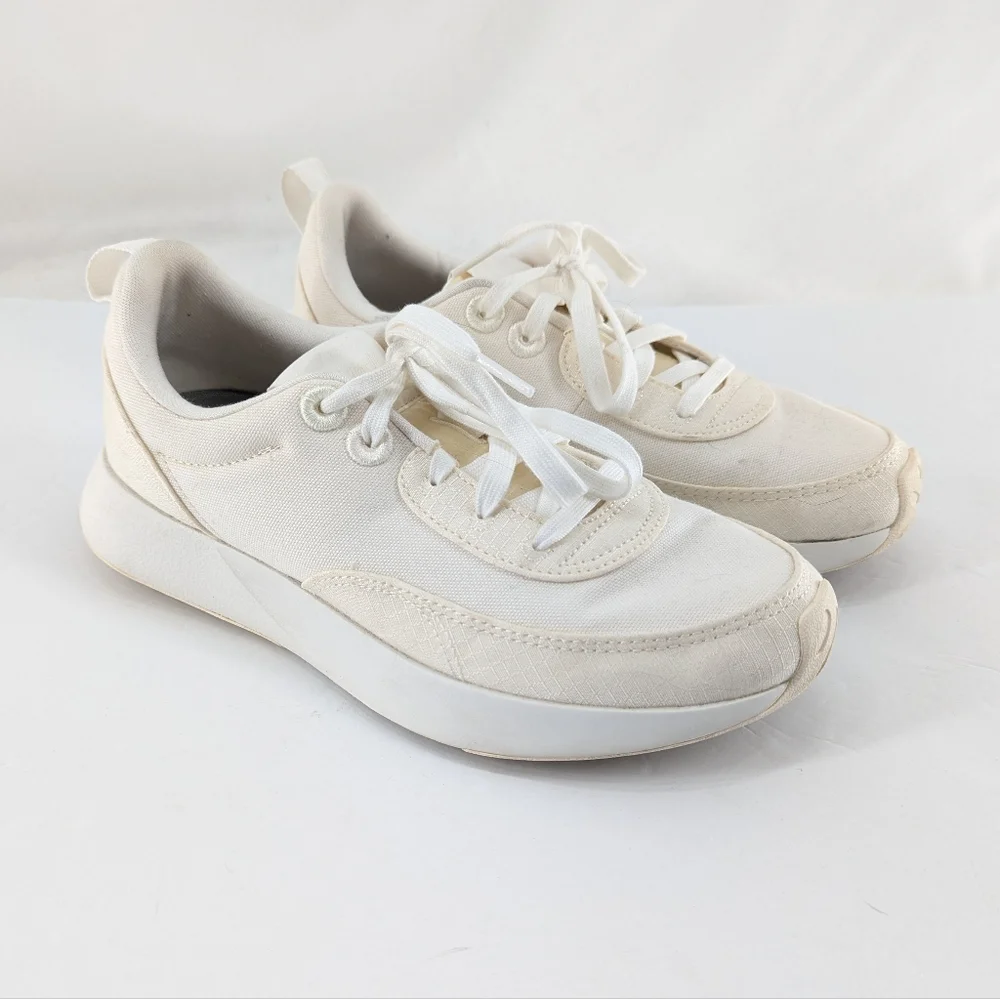 Allbirds Womens Couriers White Canvas Size 9 - Picture 3 of 10